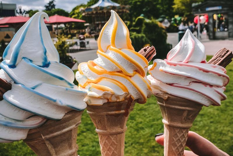 Ice Cream at Paultons Park