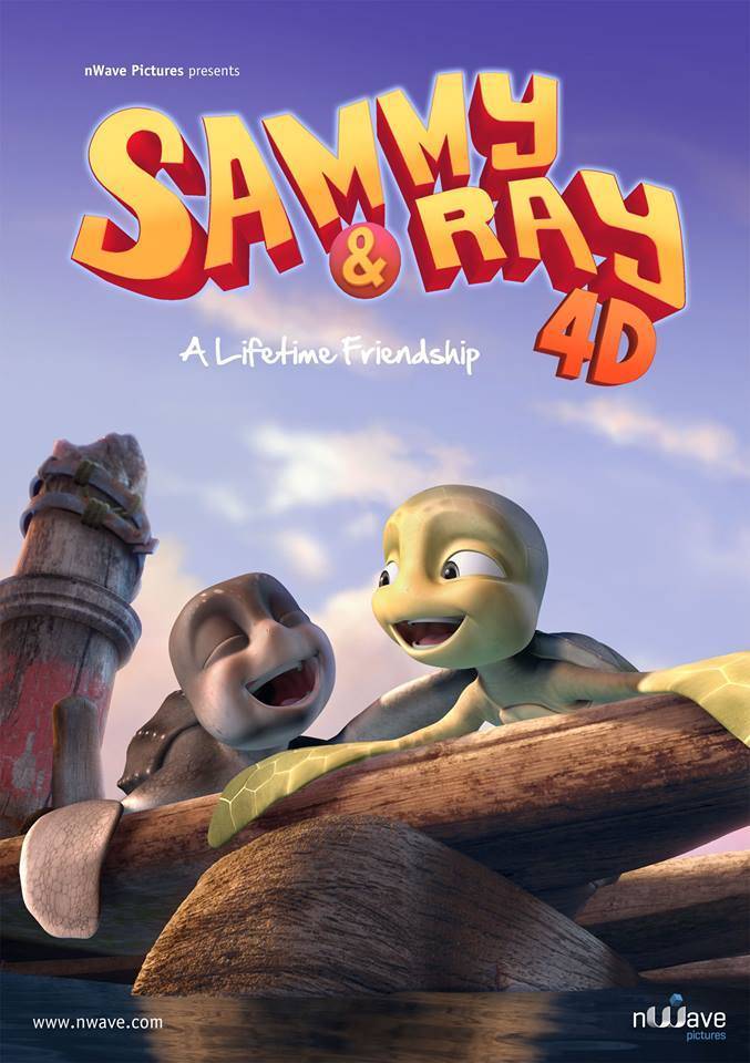 Sammy and Ray film at 4D cinema
