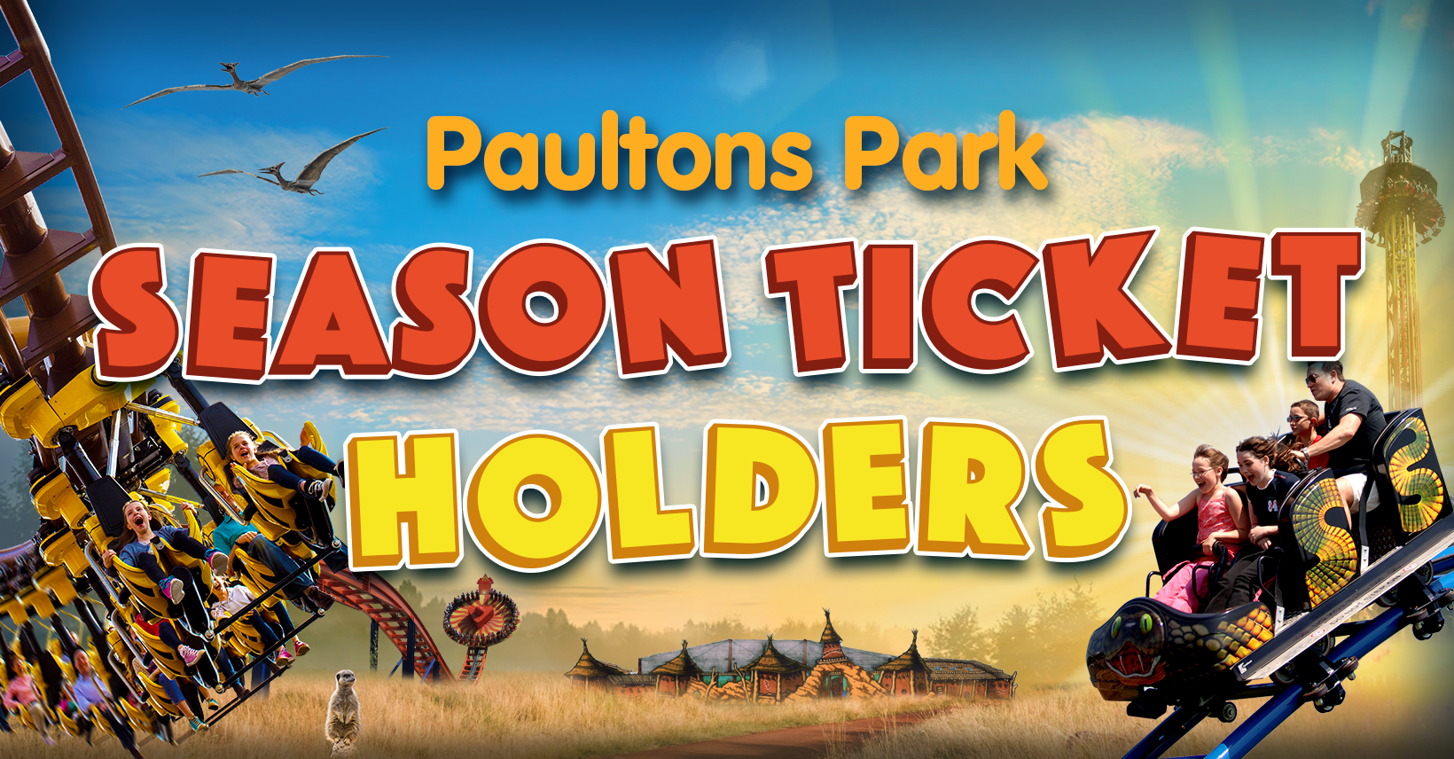 Paultons Park season ticket holders