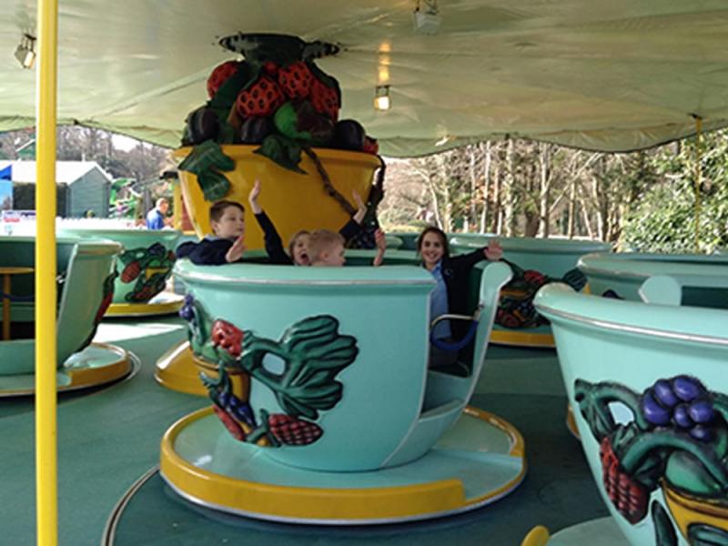 Tea Cup Ride at Paultons Park