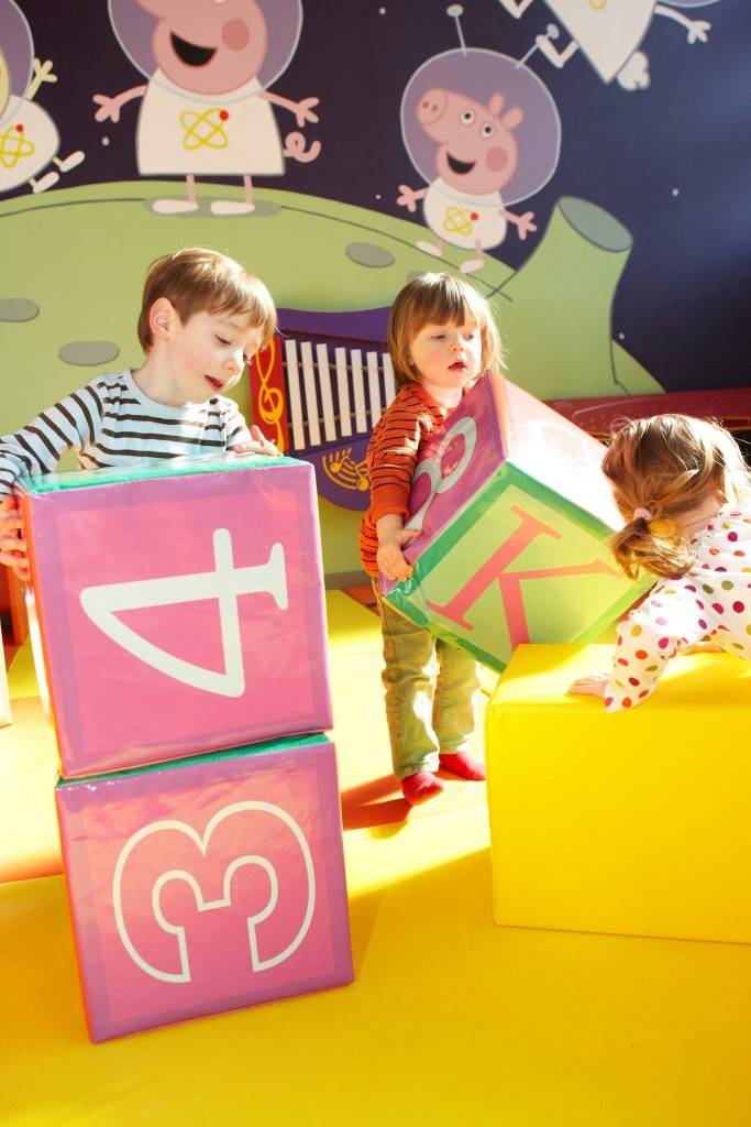 Toddlers Soft Play Area in Peppa Pig World