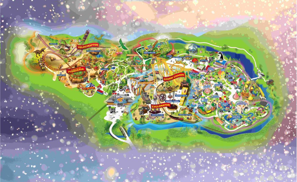 Paultons-Christmas-Park-Map-2022